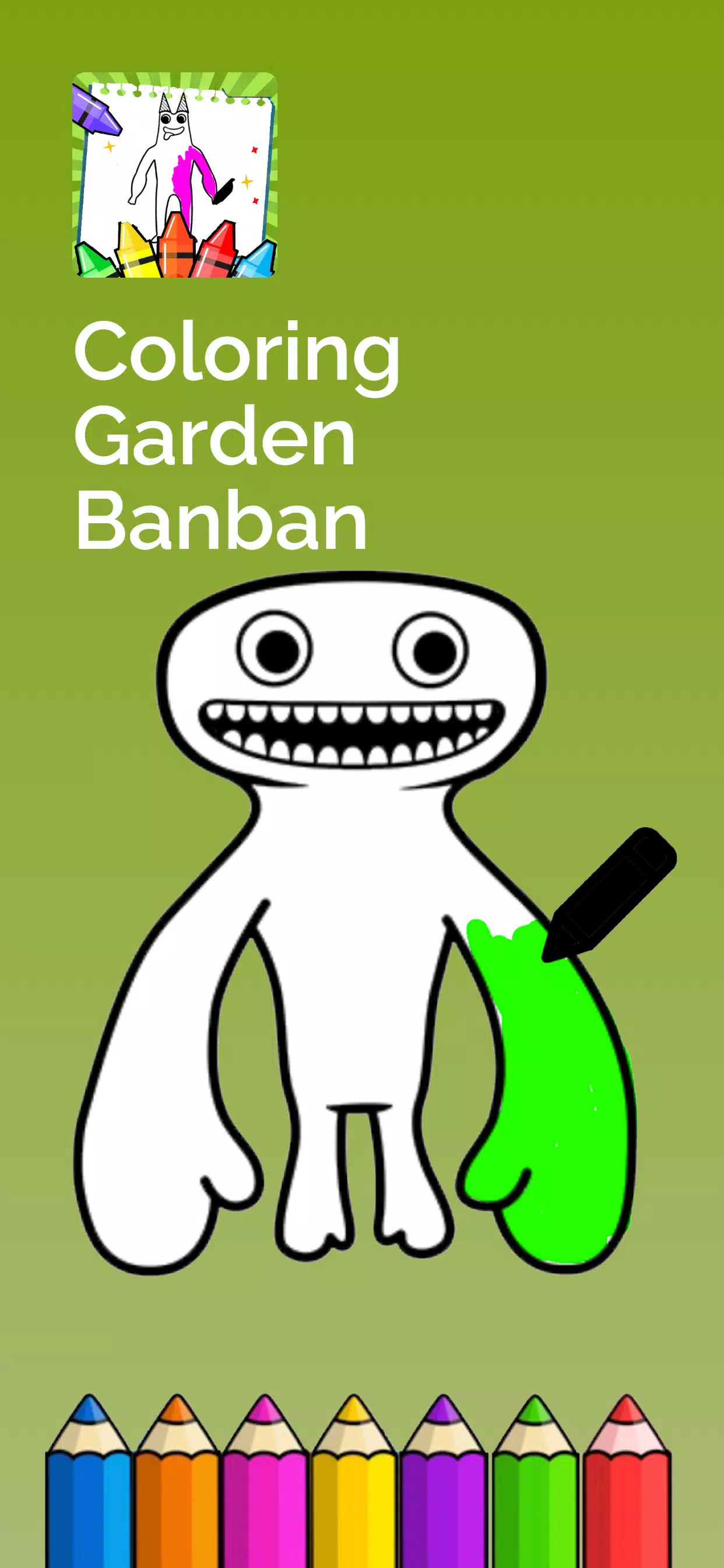 Garten of BanBan 4 New Coloring Pages / How to Color ALL NEW Monsters 