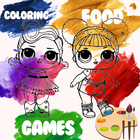 Coloring Doll Book Surprise icon