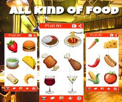 Coloring Food by Number: Food  screenshot 2