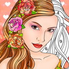 Paint By Number Adult Coloring أيقونة