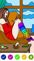 Paint By Number Adult Coloring poster