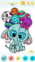 Kawaii Color Pages For Girls تصوير الشاشة 1