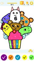 Kawaii Color Pages For Girls تصوير الشاشة 2