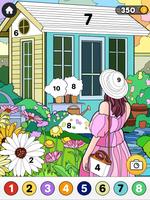 House Coloring Paint by Number تصوير الشاشة 1