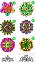 Daily Mandala Color by Number plakat
