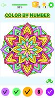 Daily Mandala Color by Number screenshot 1