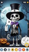 Halloween Color الملصق