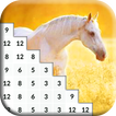 Coloring Book Pony Pixel Art