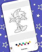 Coloring Book For Hedgehogs - Coloring Shadow Game capture d'écran 1