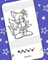 Coloring Book For Hedgehogs - Coloring Shadow Game capture d'écran 2