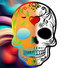 Skulls Coloring Book ikon