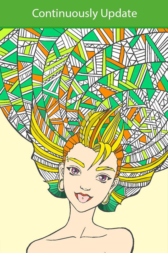 Color therapy: Drawing coloring book für Android - APK herunterladen