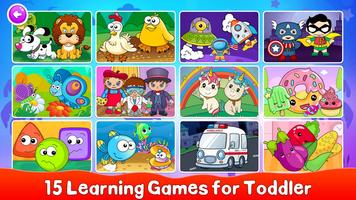 Kids Puzzles Games - 15 Toddle poster