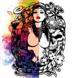 Tattoo Coloring Book-icoon