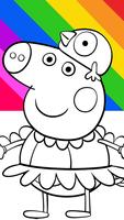 Livre de coloriage Peppa Pig capture d'écran 2