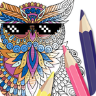 Owl Coloring Book - Pages icon