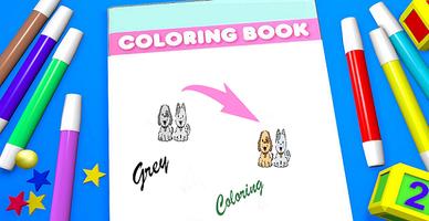 Coloring by Number Cats Draw Coloring スクリーンショット 2