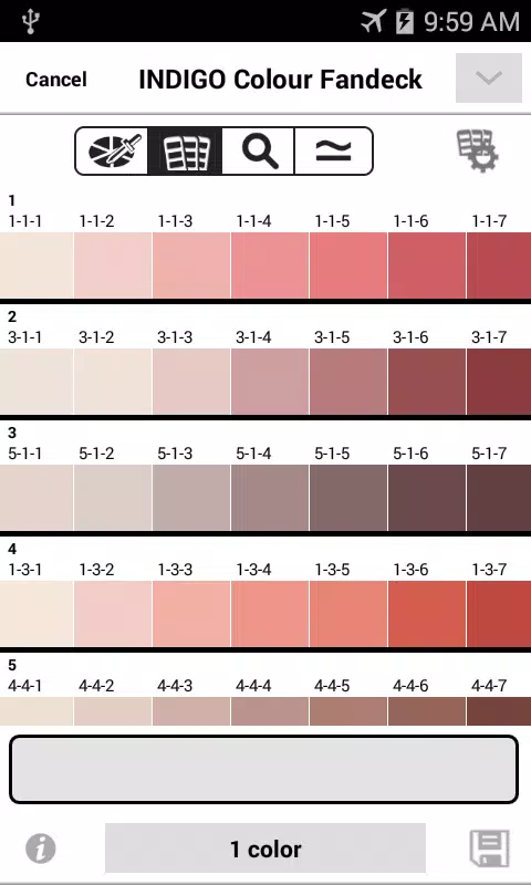 Indigo Colour Shades