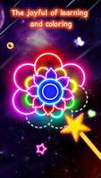 Learn To Draw Glow Flower Plakat