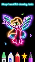 Learn To Draw Glow Princess imagem de tela 3