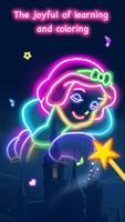 Learn To Draw Glow Princess الملصق