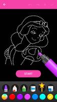 Learn To Draw Glow Princess اسکرین شاٹ 1