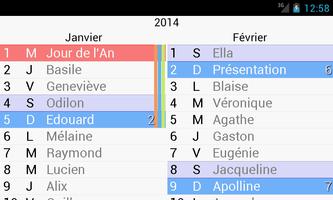 Le Calendrier 截图 2