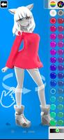 ColorMinis 3D Anime Coloring imagem de tela 1