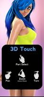 برنامه‌نما ColorMinis 3D Color Dress up عکس از صفحه