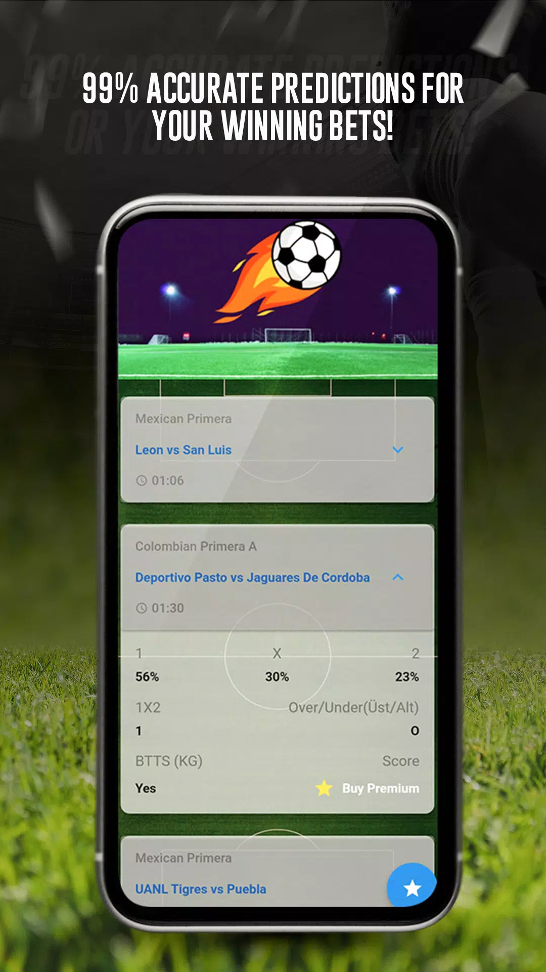 BTTS Betting Tips - Best Daily Soccer Predictions APK für Android  herunterladen