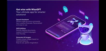 AI Chatbot, GPT-4 - WiseGPT poster
