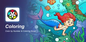 Coloring: Color by Number & Coloring Book