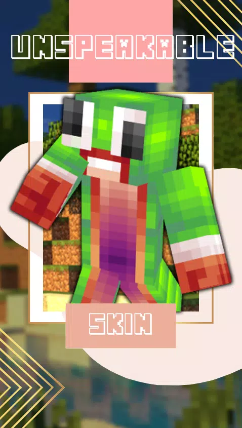 unspeakable, Minecraft Skins