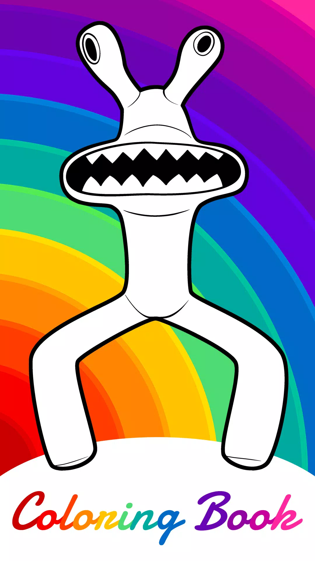 Download do APK de Livro Colorir Rainbow Friends para Android