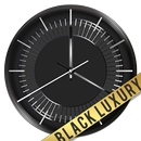 Classic Black Clock Widget APK