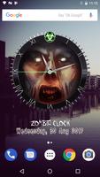 Clock Widget with Zombies screenshot 1