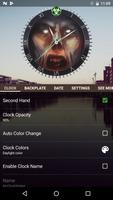 Clock Widget with Zombies 截图 2