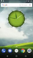 3D Cool Grass Clock Widget 스크린샷 2