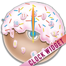 Donut Clock Widget APK