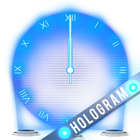 Hologram Clock Widget icône