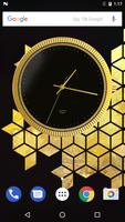 Luxury Royal Gold Clock Affiche