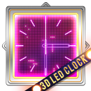 3D LED Clock Widget APK