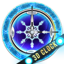 3D Winter Clock Widget APK