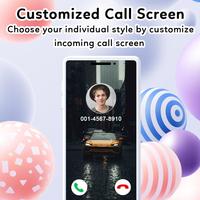 3 Schermata Color Phone Call Screen Themes