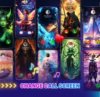 Color Phone: Color Call Theme ảnh chụp màn hình 1