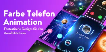Coolen Anrufbildschirm - Farbe Telefon Animation
