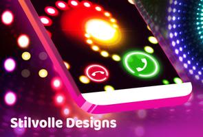 Coolen Anrufbildschirm - Farbe Telefon Animation Plakat
