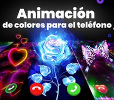 Flash de Color Teléfono:Tema de Llamada Pantalla Poster