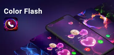 Caller Screen Themes With Color Call Flash Screen