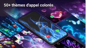 Thème D'écran D'appel Et Apple Coloré capture d'écran 1